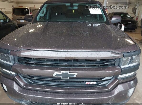 3GCUKREC5GG169200 2016 CHEVROLET SILVERADO Brown ხელსაწყოთა პანელის ხედი