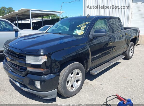 3GCUKREC5GG276781 2016 CHEVROLET SILVERADO Black წინა მარცხენა ხედი სამი მეოთხედიდან