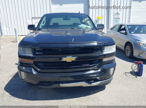 3GCUKREC5GG276781 2016 CHEVROLET SILVERADO Black ხელსაწყოთა პანელის ხედი