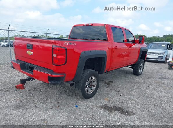 3GCUKREC5GG349678 2016 CHEVROLET SILVERADO Red უკანა მარჯვენა
