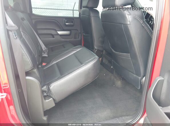 3GCUKREC5GG349678 2016 CHEVROLET SILVERADO Red VIN კოდის სტიკერის ხედი