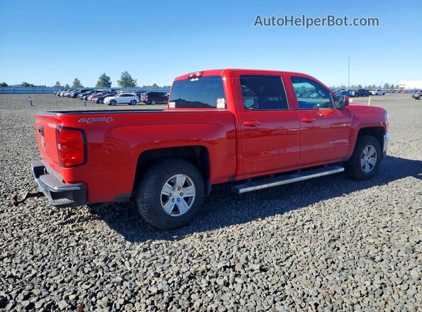 3GCUKREC5HG167772 2017 CHEVROLET SILVERADO Red Tył prawy