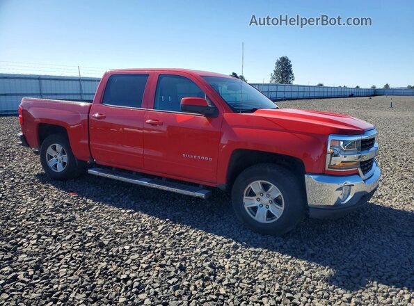 3GCUKREC5HG167772 2017 CHEVROLET SILVERADO Red Przód prawy