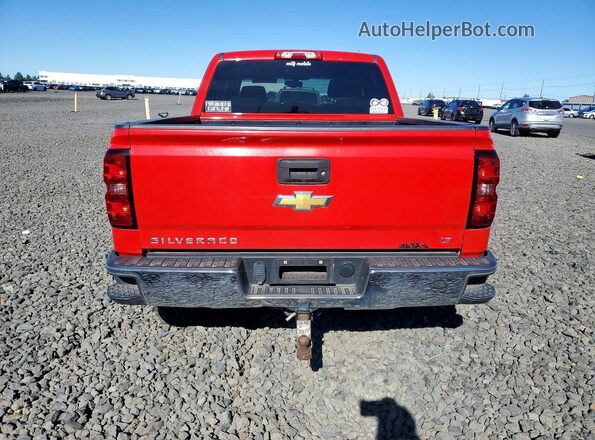 3GCUKREC5HG167772 2017 CHEVROLET SILVERADO Red Widok z tyłu