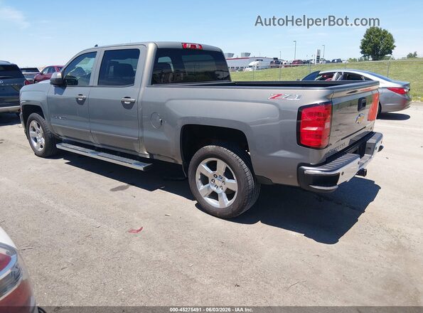 3GCUKREC5HG286311 2017 CHEVROLET SILVERADO Gray უკანა მარცხენა