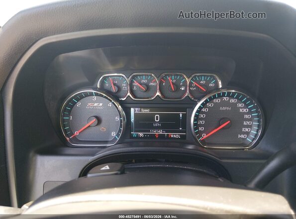 3GCUKREC5HG286311 2017 CHEVROLET SILVERADO Gray უკანა სავარძლების ხედი