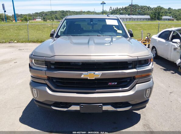 3GCUKREC5HG286311 2017 CHEVROLET SILVERADO Gray ხელსაწყოთა პანელის ხედი