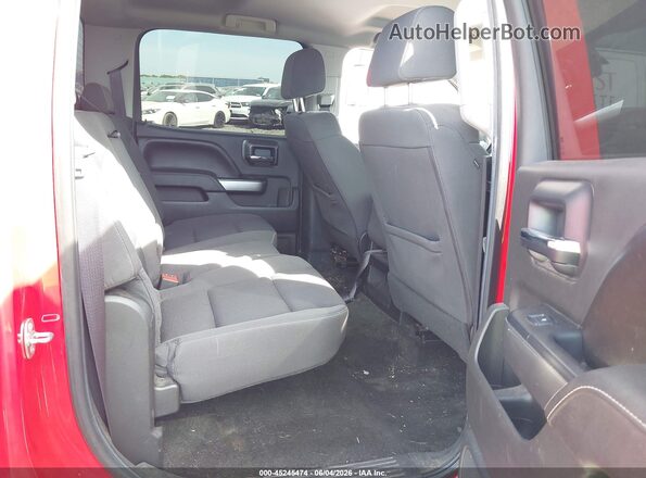3GCUKREC6GG307858 2016 CHEVROLET SILVERADO Red Vista de la etiqueta del VIN