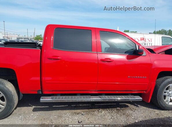 3GCUKREC6GG307858 2016 CHEVROLET SILVERADO Red Vista interior trasera