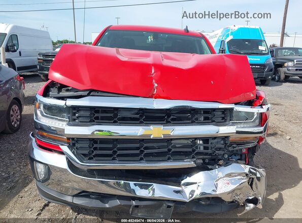 3GCUKREC6GG307858 2016 CHEVROLET SILVERADO Red Vista del cuadro de instrumentos