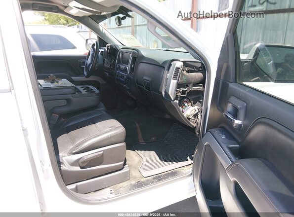 3GCUKREC6HG319588 2017 CHEVROLET SILVERADO White Widok wnętrza z przodu