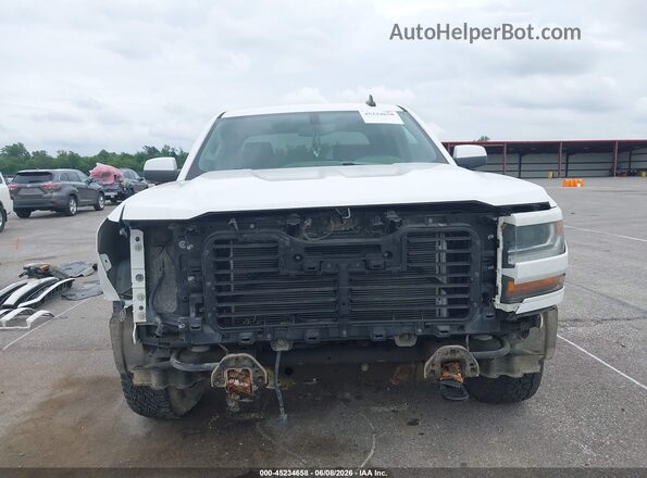 3GCUKREC6JG119784 2018 CHEVROLET SILVERADO White Widok z przodu
