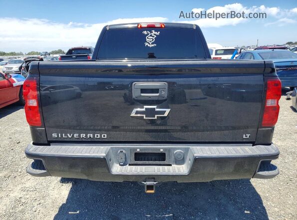 3GCUKREC6JG437534 2018 CHEVROLET SILVERADO Черный Вид сзади