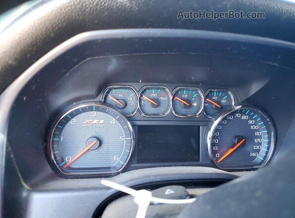 3GCUKREC6JG437534 2018 CHEVROLET SILVERADO Черный Вид щитка приборов