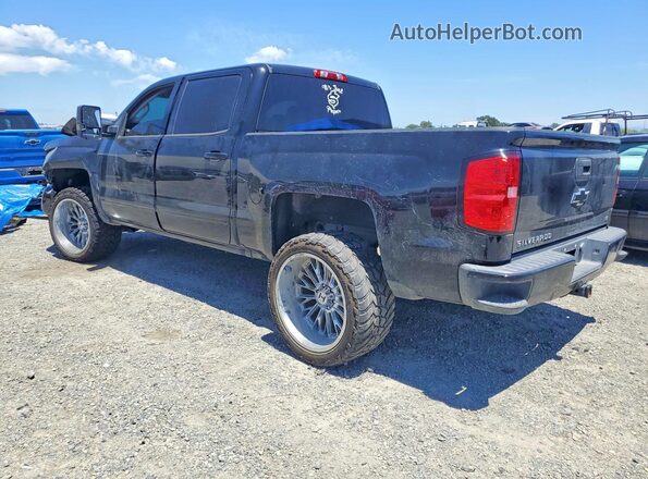 3GCUKREC6JG437534 2018 CHEVROLET SILVERADO Черный Задняя левая четверть