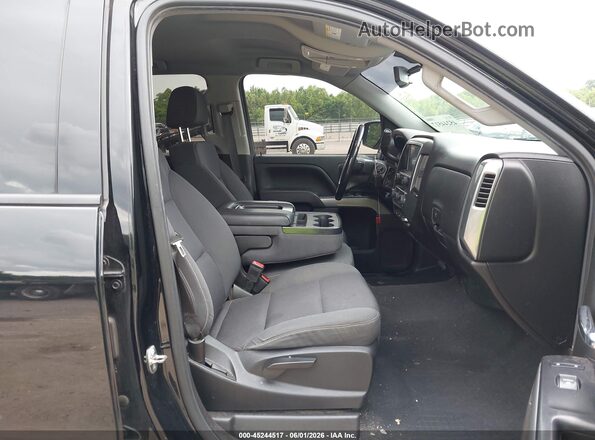 3GCUKREC6JG524382 2018 CHEVROLET SILVERADO Black Front interior view