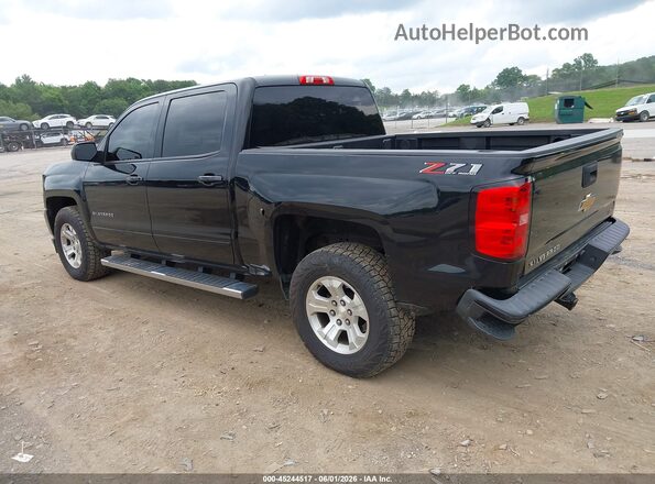 3GCUKREC6JG524382 2018 CHEVROLET SILVERADO Black Rear left