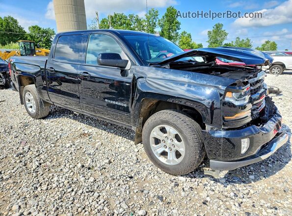 3GCUKREC6JG583450 2018 CHEVROLET SILVERADO Black წინა მარჯვენა