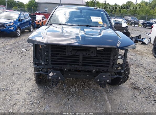 3GCUKREC6JG643937 2018 CHEVROLET SILVERADO Черный Вид спереди
