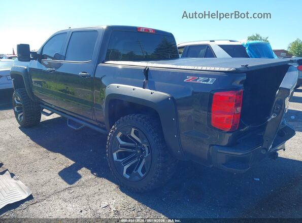 3GCUKREC7GG172311 2016 CHEVROLET SILVERADO Black Trasero izquierdo