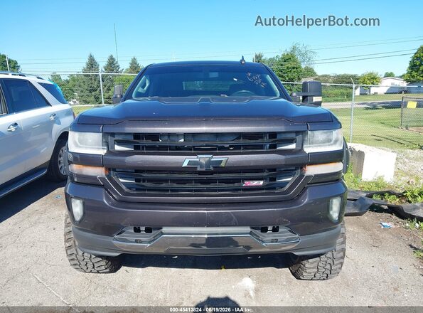 3GCUKREC7GG172311 2016 CHEVROLET SILVERADO Black Vista del cuadro de instrumentos