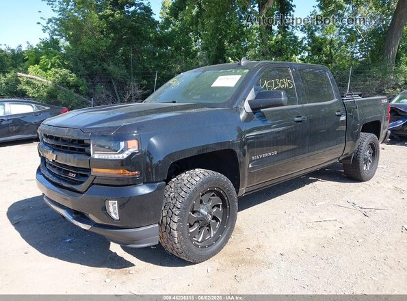 3GCUKREC7GG254748 2016 CHEVROLET SILVERADO Black Front left