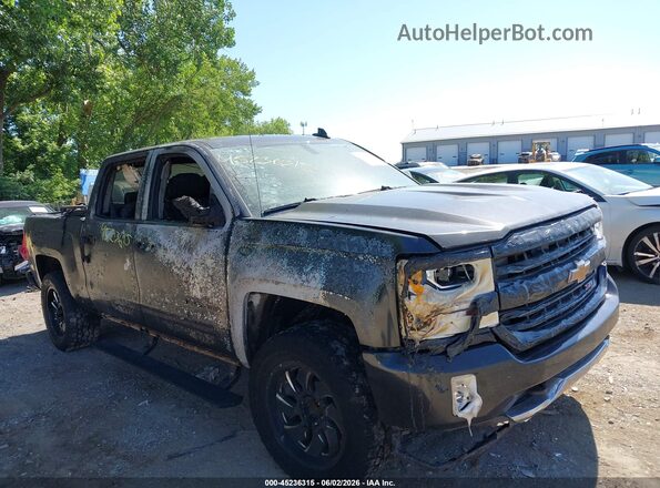 3GCUKREC7GG254748 2016 CHEVROLET SILVERADO Black Front view