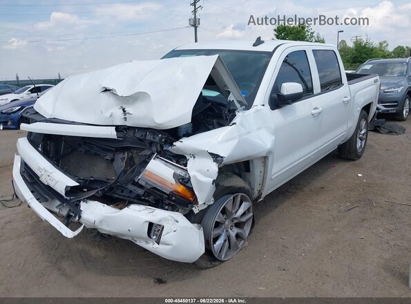 3GCUKREC7GG260713 2016 CHEVROLET SILVERADO Белый Передняя левая четверть