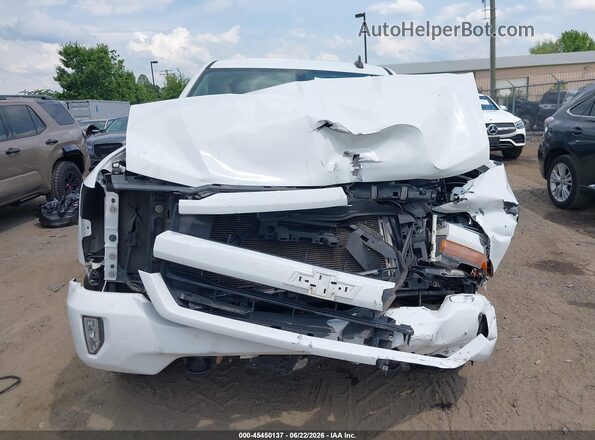 3GCUKREC7GG260713 2016 CHEVROLET SILVERADO Белый Вид щитка приборов
