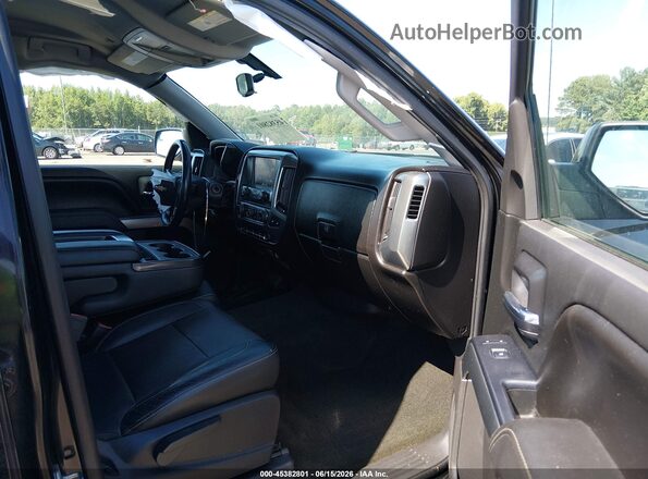 3GCUKREC7GG359256 2016 CHEVROLET SILVERADO Black Widok wnętrza z przodu