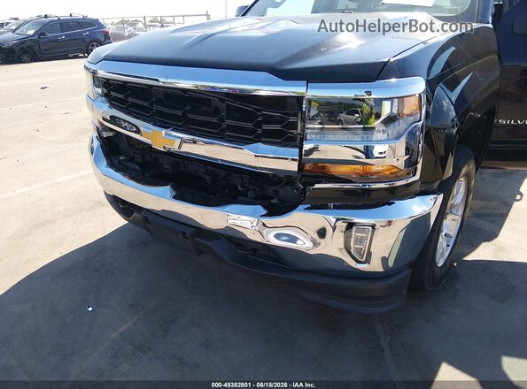 3GCUKREC7GG359256 2016 CHEVROLET SILVERADO Black Widok z przodu