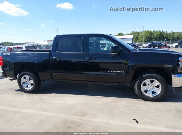 3GCUKREC7GG359256 2016 CHEVROLET SILVERADO Black Widok wnętrza z tyłu