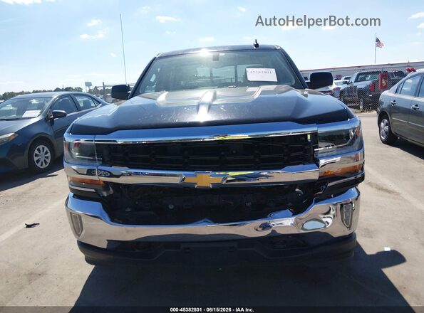 3GCUKREC7GG359256 2016 CHEVROLET SILVERADO Black Widok zestawu wskaźników