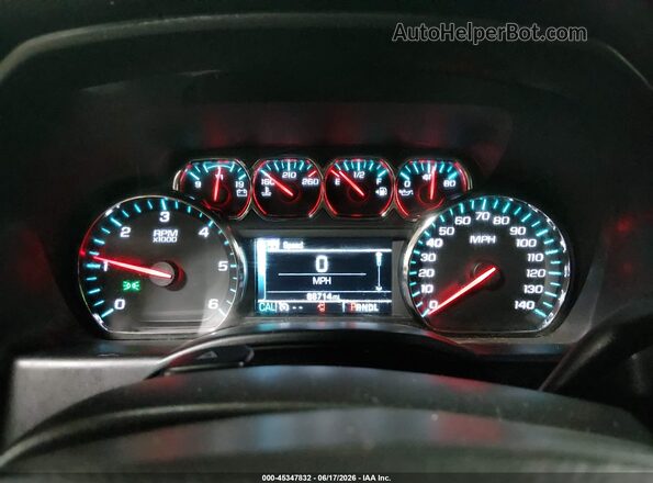 3GCUKREC7HG107511 2017 CHEVROLET SILVERADO White Հետևի նստատեղերի տեսք