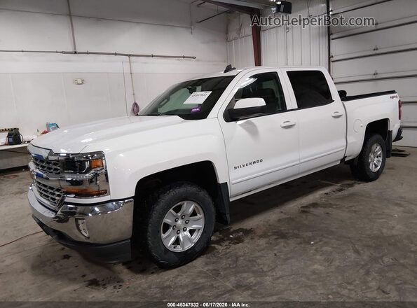 3GCUKREC7HG107511 2017 CHEVROLET SILVERADO White Առջևի ձախ երեք քառորդ տեսարան