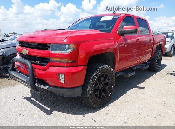 3GCUKREC7HG193709 2017 CHEVROLET SILVERADO Red Vista tres cuartos delantera izquierda