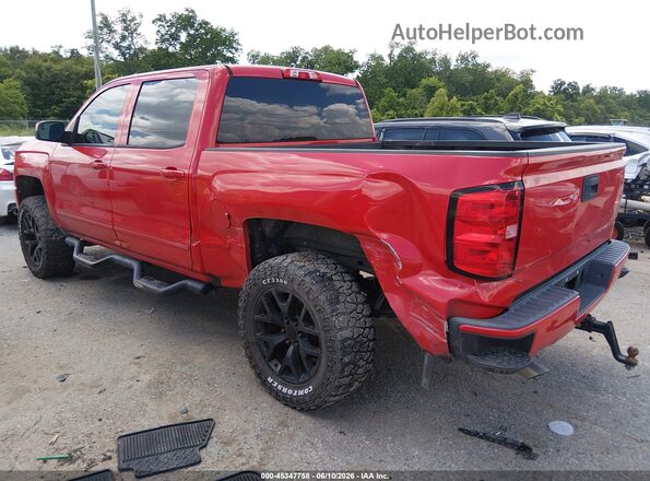 3GCUKREC7HG193709 2017 CHEVROLET SILVERADO Red Trasero izquierdo