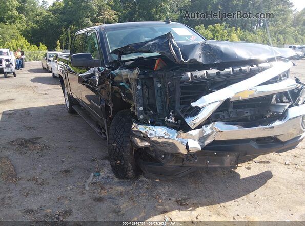 3GCUKREC7HG208547 2017 CHEVROLET SILVERADO Black Widok z przodu