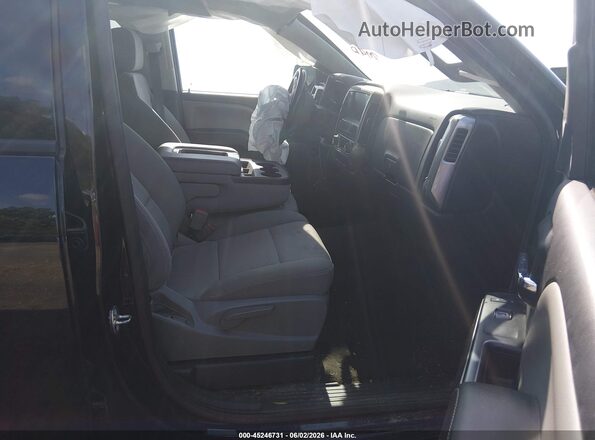 3GCUKREC7HG208547 2017 CHEVROLET SILVERADO Black Widok wnętrza z przodu