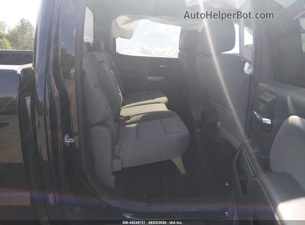 3GCUKREC7HG208547 2017 CHEVROLET SILVERADO Black Widok naklejki z numerem VIN