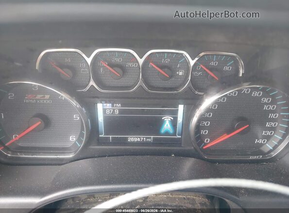3GCUKREC8GG151824 2016 CHEVROLET SILVERADO Blue Rear seats view