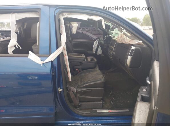 3GCUKREC8GG151824 2016 CHEVROLET SILVERADO Blue Front interior view