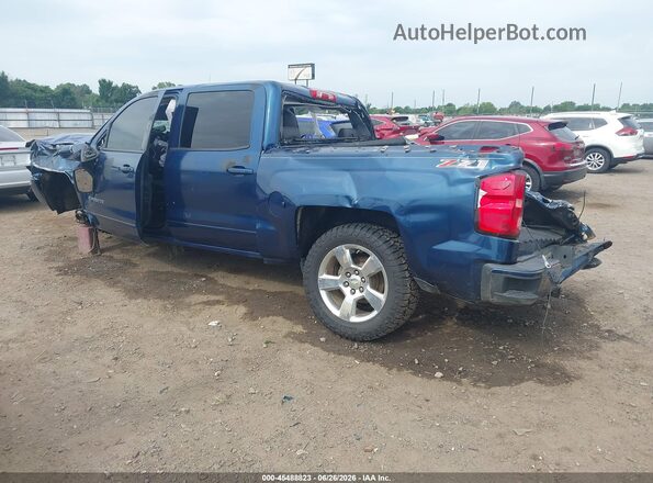3GCUKREC8GG151824 2016 CHEVROLET SILVERADO Blue Rear left