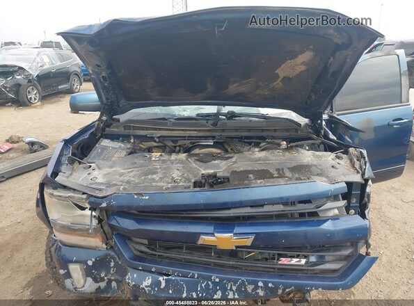 3GCUKREC8GG151824 2016 CHEVROLET SILVERADO Blue Rear view