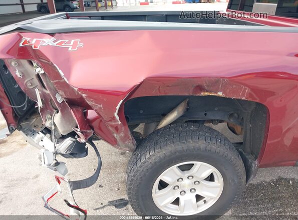 3GCUKREC8GG322233 2016 CHEVROLET SILVERADO Red Դիմացի տեսք