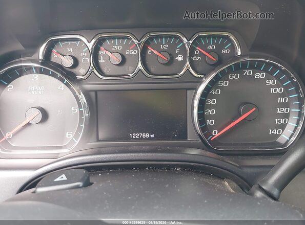 3GCUKREC8GG322233 2016 CHEVROLET SILVERADO Red Հետևի նստատեղերի տեսք
