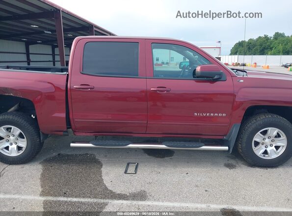 3GCUKREC8GG322233 2016 CHEVROLET SILVERADO Red Սարքավորումների վահանակի տեսք