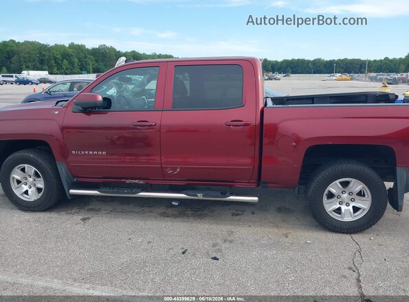3GCUKREC8GG322233 2016 CHEVROLET SILVERADO Red Սալոնի հետևի տեսք