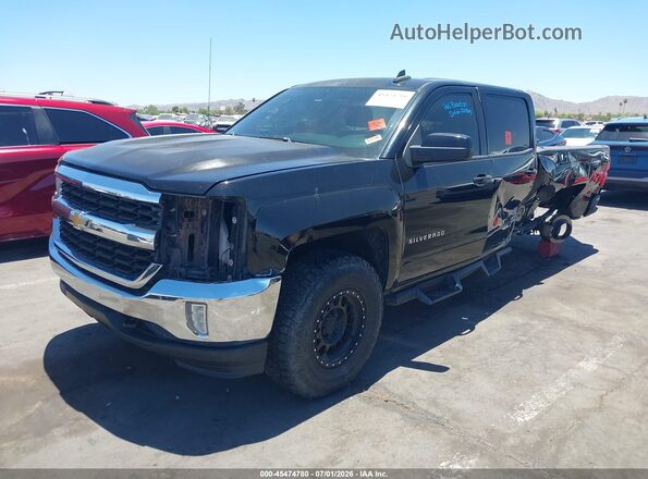3GCUKREC8HG157690 2017 CHEVROLET SILVERADO Black Przód lewy