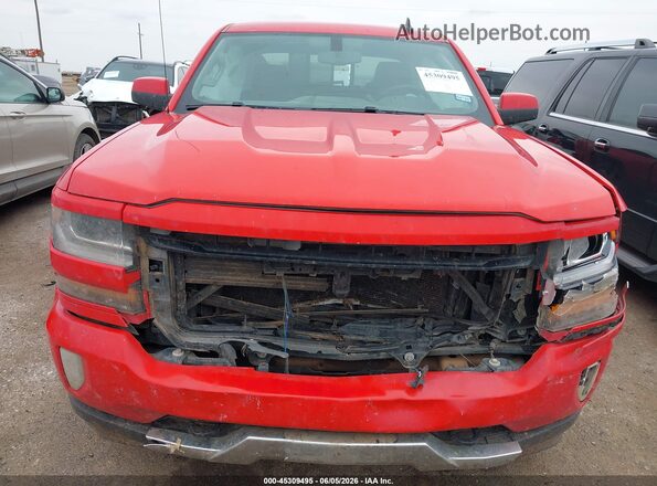 3GCUKREC8HG214244 2017 CHEVROLET SILVERADO Red Սալոնի հետևի տեսք